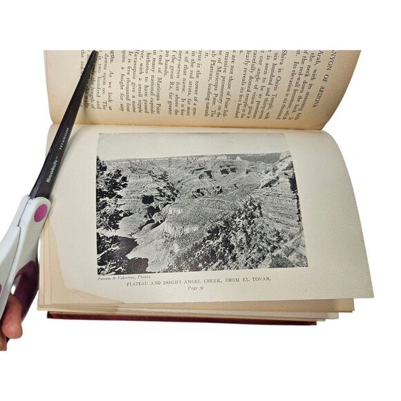 The Grand Canyon of Arizona How To See It 1910 Hardcover George Wharton James - Picture 12 of 16